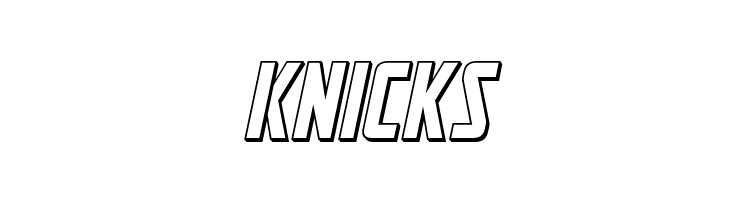 Mandalore 3D Italic  Free Fonts Download