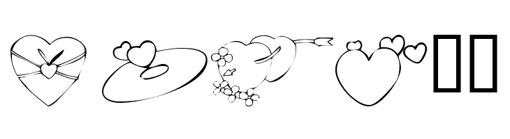 KR Valentines 2006 Seven  Free Fonts Download