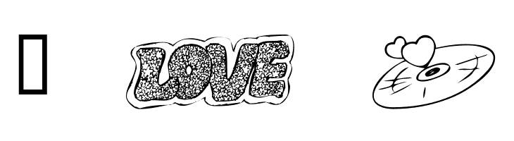 KR Valentines 2006 Seven  Free Fonts Download