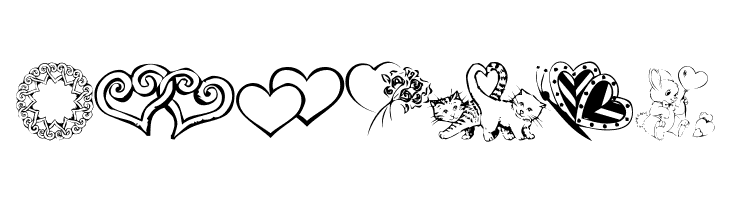 KR Kat's Got A New Valentine  Free Fonts Download