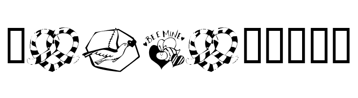 KR Kat's Got A New Valentine  Free Fonts Download