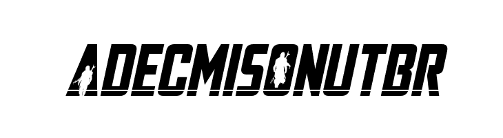 Mandalore Laser Italic  Free Fonts Download