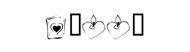 KR Cuori Divertenti 8  Free Fonts Download