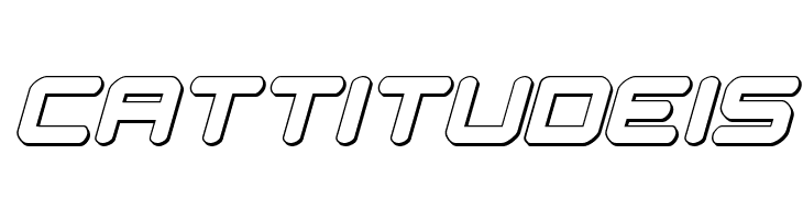 NGC 292 3D Italic  Free Fonts Download