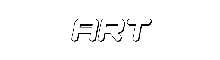 NGC 292 3D Semi-Italic  Free Fonts Download