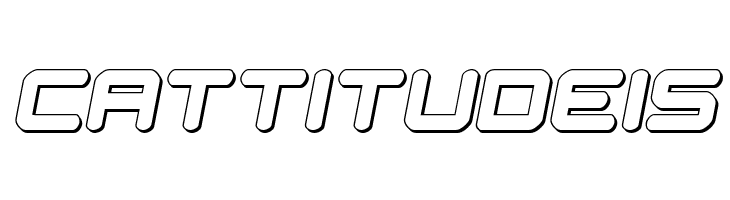 NGC 292 3D Semi-Italic  Free Fonts Download