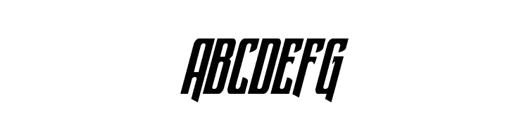 Night Traveler Super Italic  Free Fonts Download