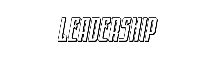 Night Traveler 3D Italic  Free Fonts Download