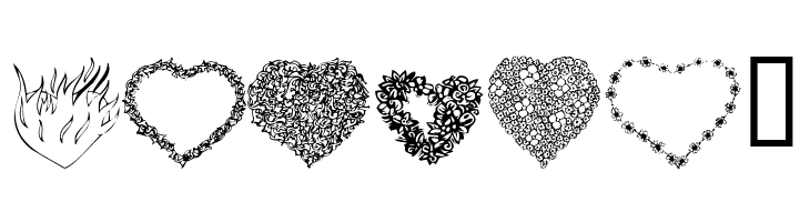 KR Valentines 2006 Eight  Free Fonts Download