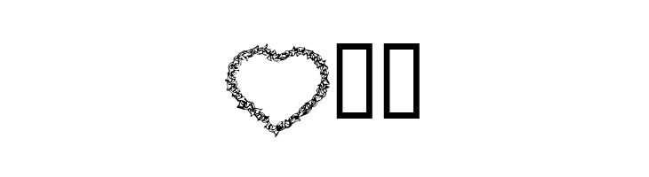KR Valentines 2006 Eight  Free Fonts Download
