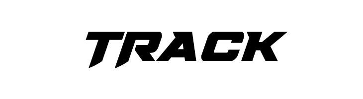 TRACK Bomber Escort Super-Italic Font