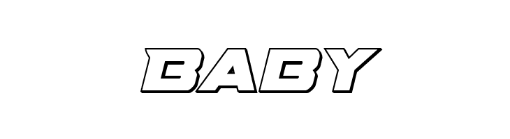 Bomber Escort Outline Italic  Free Fonts Download