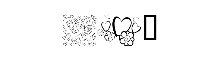 KR Valentines 2006 Nine  Free Fonts Download