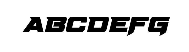 Bomber Escort Italic  Free Fonts Download