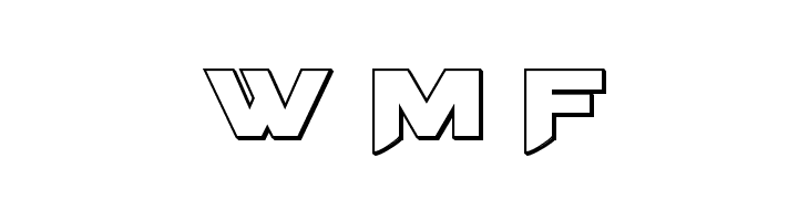Bomber Escort Outline  Free Fonts Download