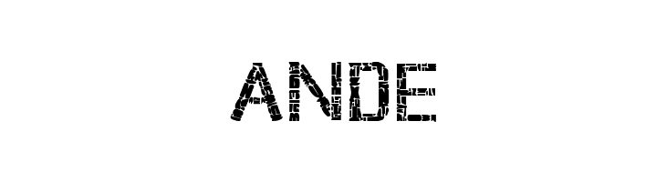 Broken Cyborg Bold  Free Fonts Download