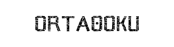 Broken Cyborg Bold  Free Fonts Download