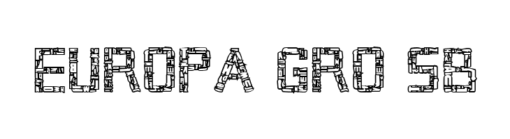 Broken Cyborg Outline Regular  Free Fonts Download