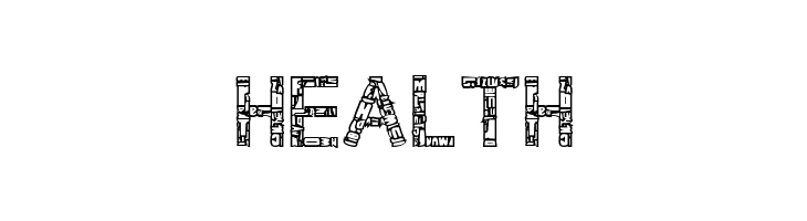Broken Cyborg Outline Regular  Free Fonts Download