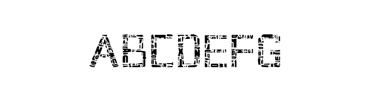 Broken Cyborg Regular  Free Fonts Download
