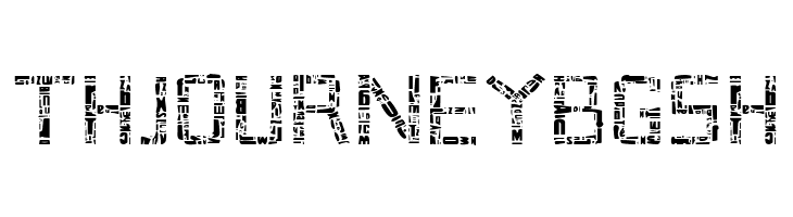 Broken Cyborg Regular  Free Fonts Download