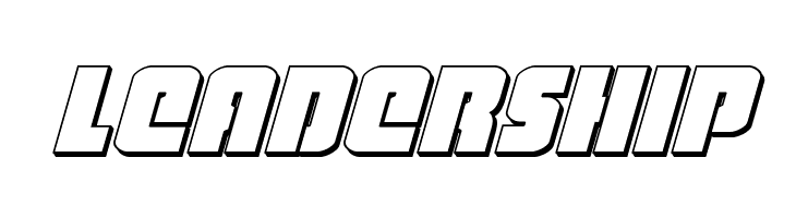 Heavy Falcon 3D Italic  Free Fonts Download