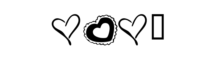 KR Heartalicious  Free Fonts Download