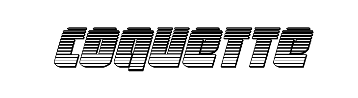 Heavy Falcon Chrome Italic  Free Fonts Download