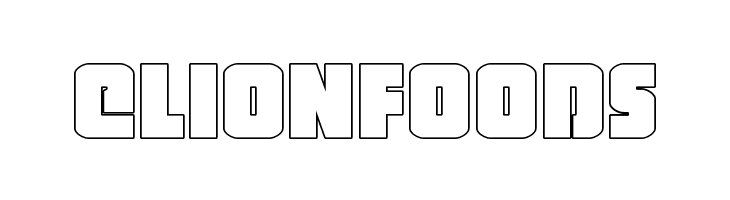 Heavy Falcon Outline  Free Fonts Download