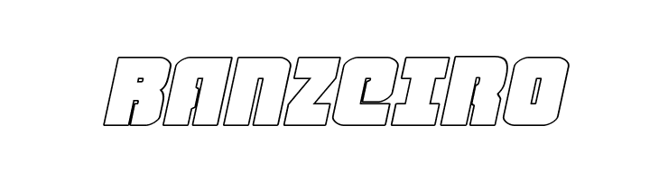 Heavy Falcon Outline Italic  Free Fonts Download