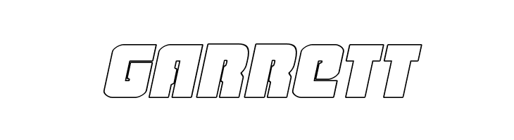 Heavy Falcon Outline Italic  Free Fonts Download