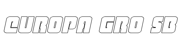 Heavy Falcon Outline Italic  Free Fonts Download