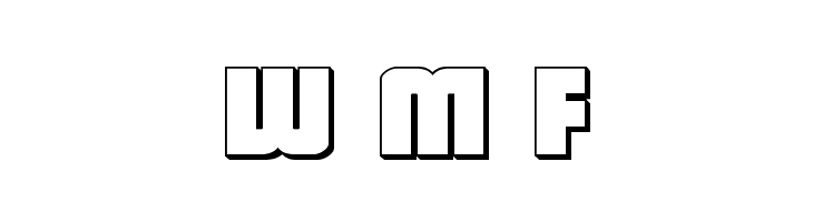 Heavy Falcon 3D  Free Fonts Download