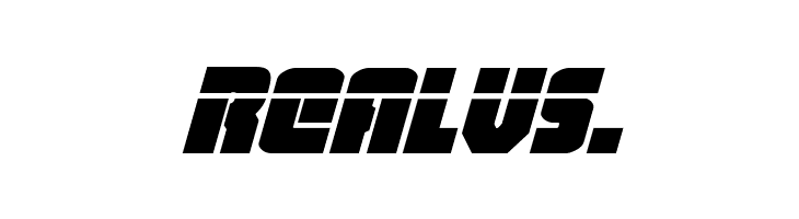 Heavy Falcon Laser Italic  Free Fonts Download