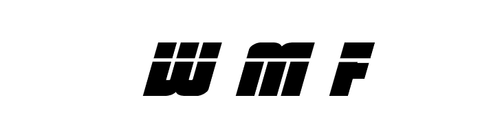 Heavy Falcon Laser Italic  Free Fonts Download
