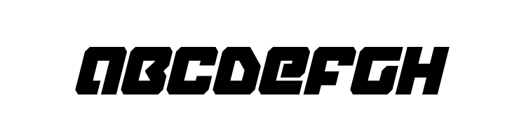 Legacy Cyborg Condensed Italic  Free Fonts Download