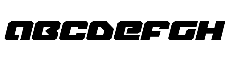 Legacy Cyborg Expanded Italic  Free Fonts Download