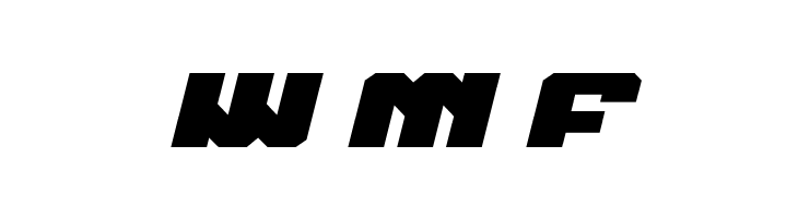 Legacy Cyborg Expanded Italic  Free Fonts Download