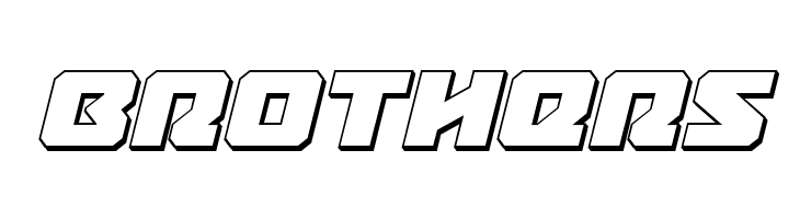 Legacy Cyborg 3D Italic  Free Fonts Download