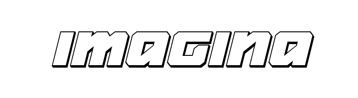 Legacy Cyborg 3D Italic  Free Fonts Download