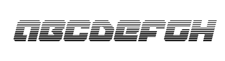 Legacy Cyborg Gradient Italic  Free Fonts Download