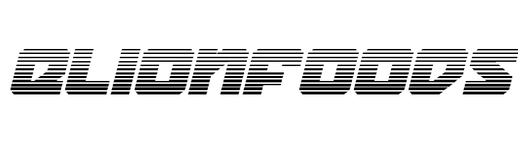 Legacy Cyborg Gradient Italic  Free Fonts Download