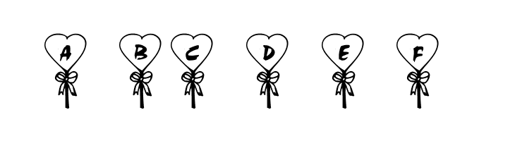 101! Love PoP  Free Fonts Download