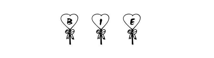 101! Love PoP  Free Fonts Download