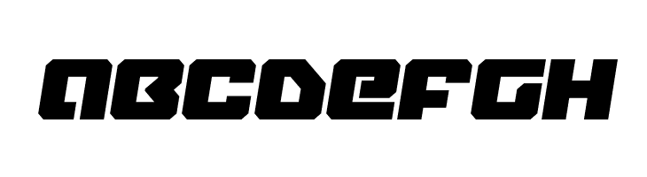 Legacy Cyborg Semi-Italic  Free Fonts Download