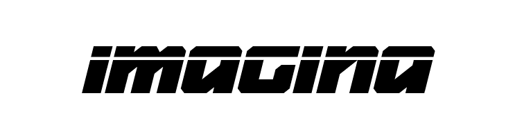 Legacy Cyborg Laser Italic  Free Fonts Download