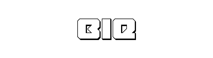 Legacy Cyborg 3D  Free Fonts Download