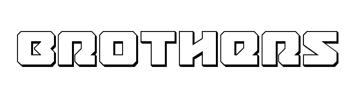 Legacy Cyborg 3D  Free Fonts Download