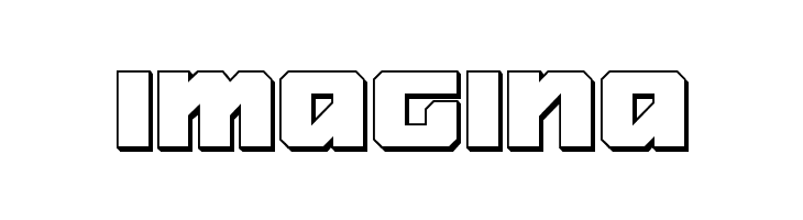 Legacy Cyborg 3D  Free Fonts Download
