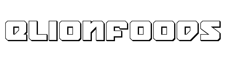 Legacy Cyborg 3D  Free Fonts Download